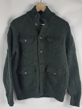 Roots Canada Wool Cardigan Sweater